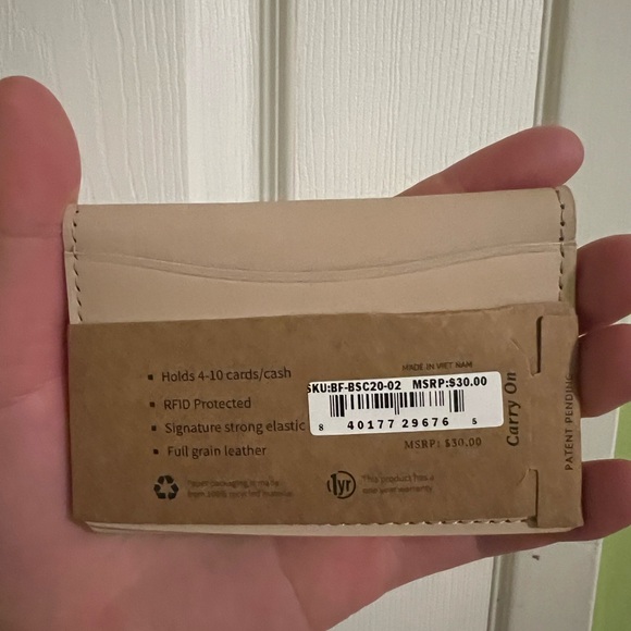 Thread Wallet Offwhite Bifold Wallet - Picture 2 of 4